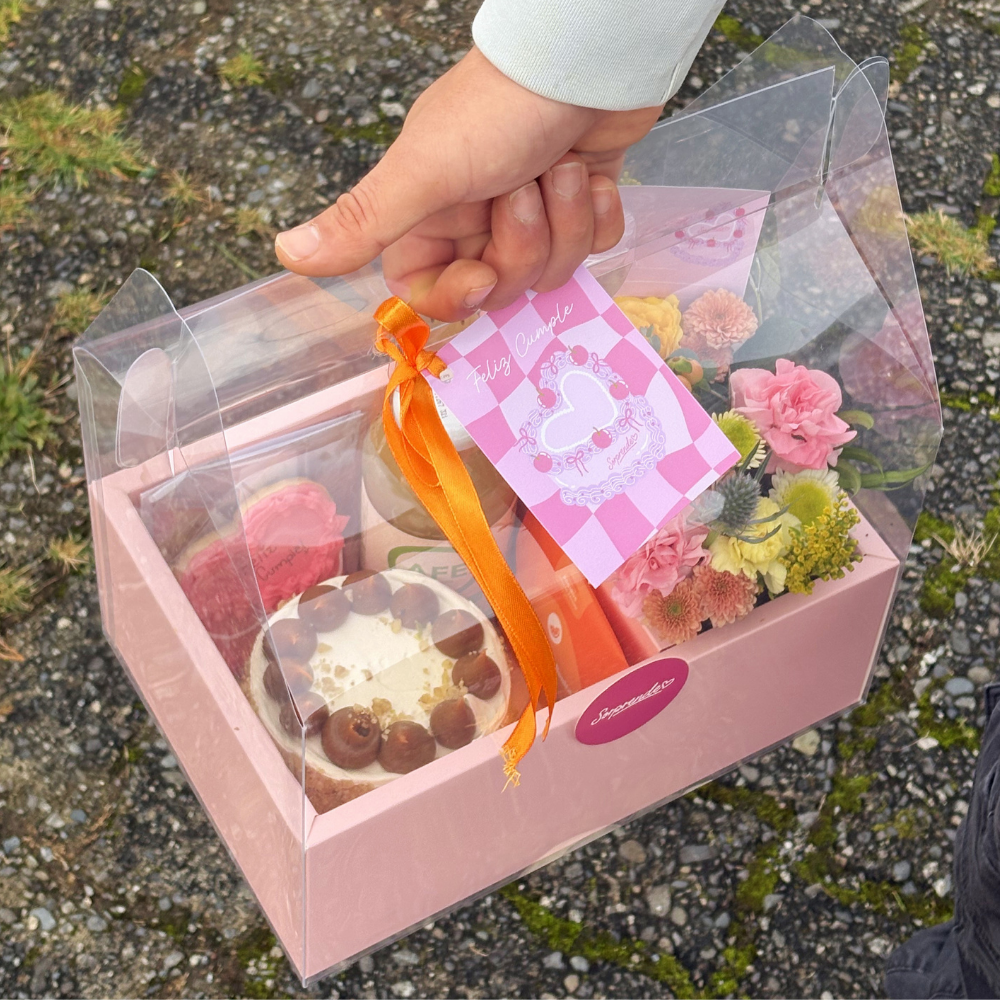 DESAYUNO DULCE FLORAL - MALETÍN