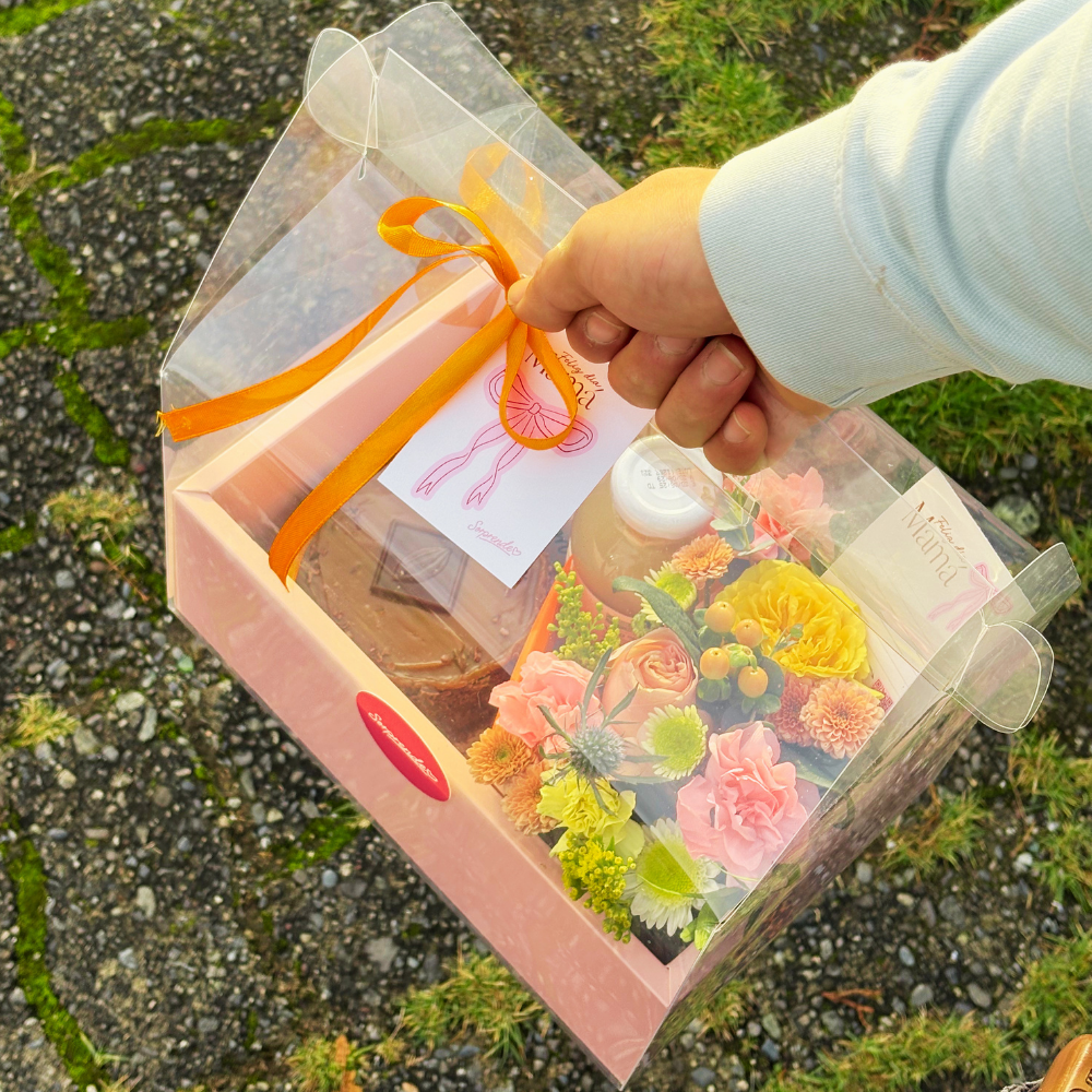DESAYUNO DULCE FLORAL - MALETÍN