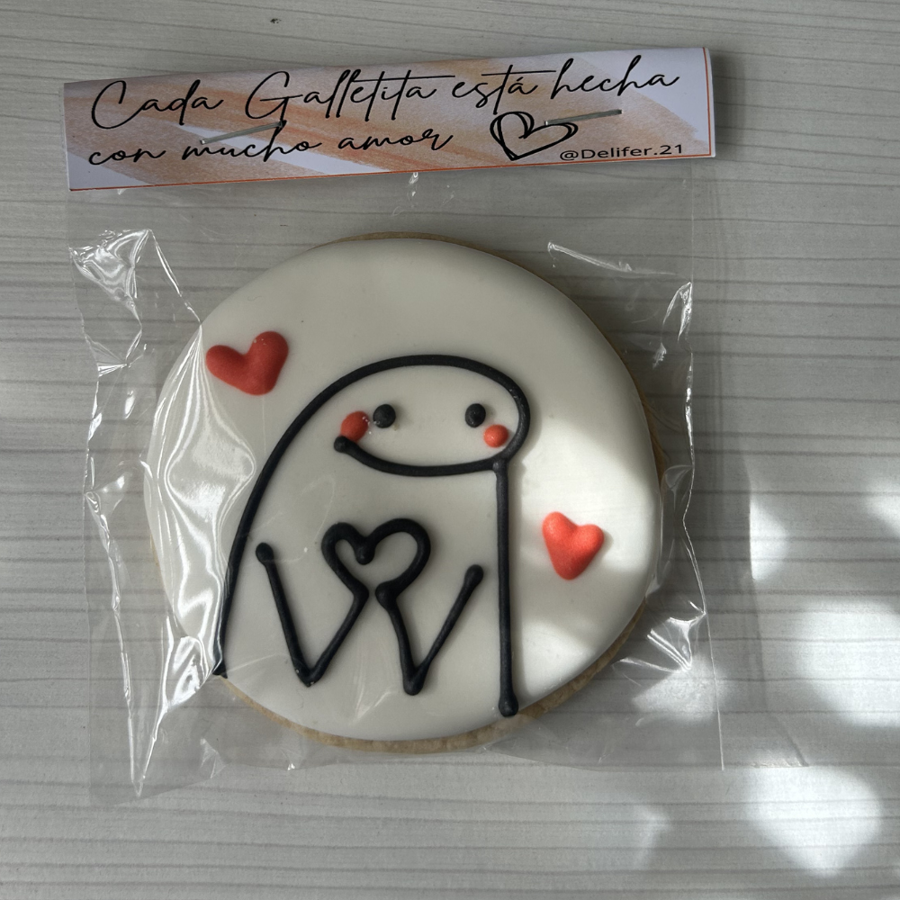 GALLETA GLASEADA AMOR