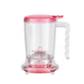 TETERA INGENUITEA TRANSPARENTE ROSA 450 ML