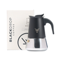 CAFETERA MOKA ITALIANA 2 TAZAS PLATA