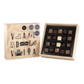 CAJA MADERA 20 BOMBONES 193GRS