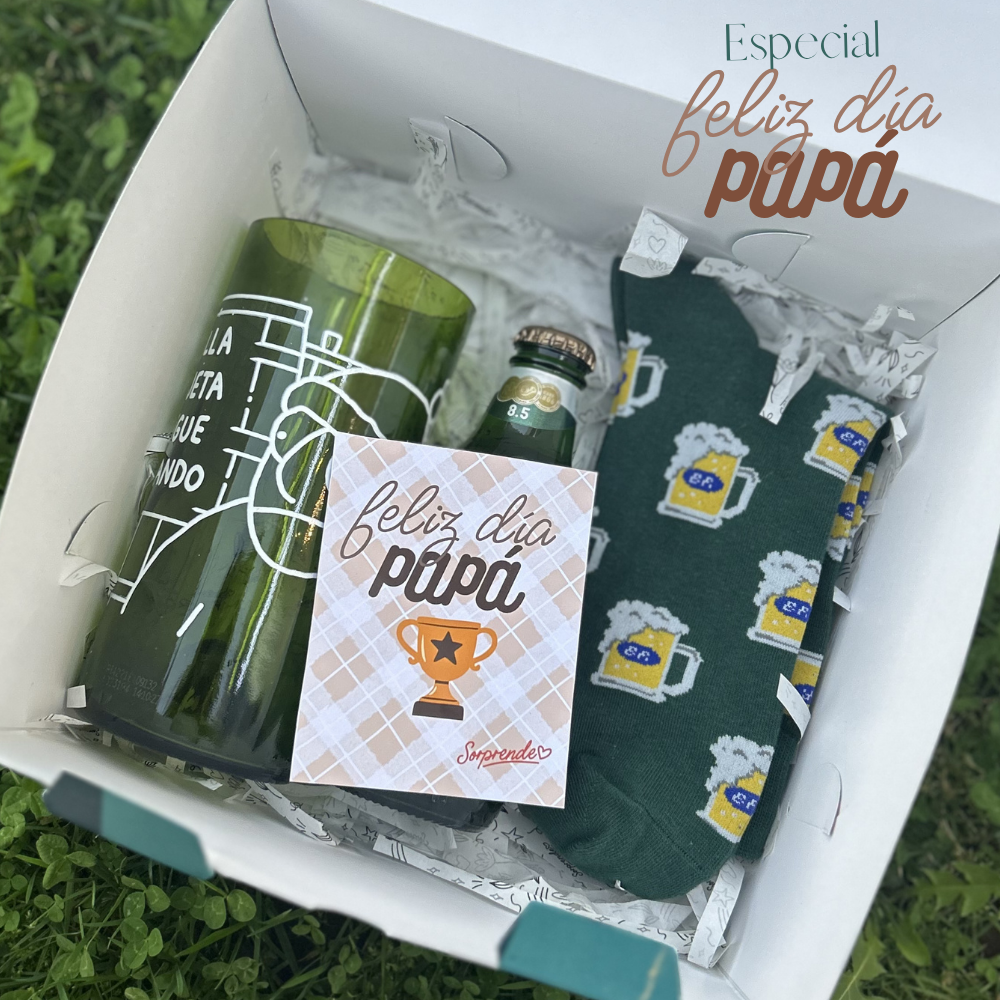 CAJA PAPÁ CERVECERO🍺💙
