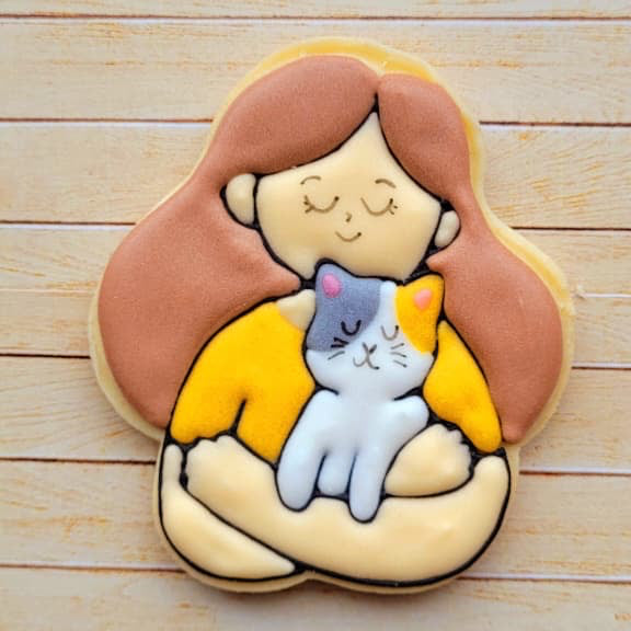 Galleta cat lover y dog lover