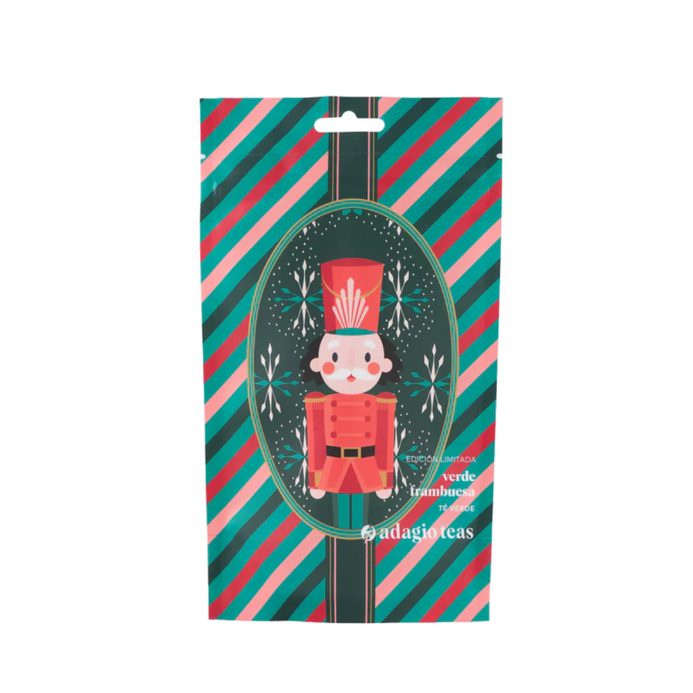 DOYPACK VERDE FRAMBUESA NAVIDAD