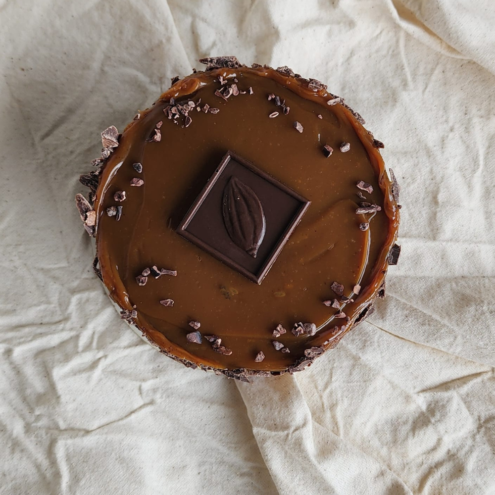 MINI TORTA CHOCOLATE MANJAR