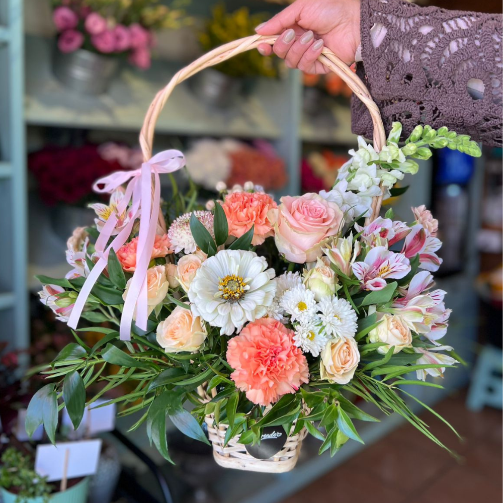 CANASTA FLORAL MEDIANA