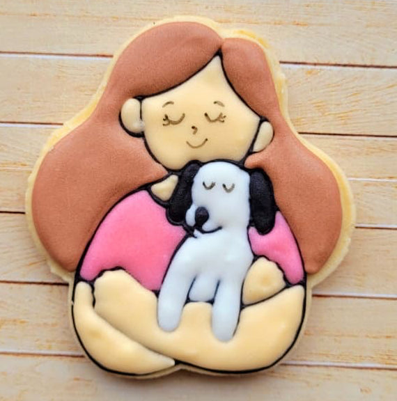 Galleta cat lover y dog lover