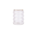 VASO MACTHA SHAPE 400 ML DOBLE VIDRIO