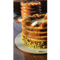 MINI TORTA DISCOS MIEL Y MANJAR