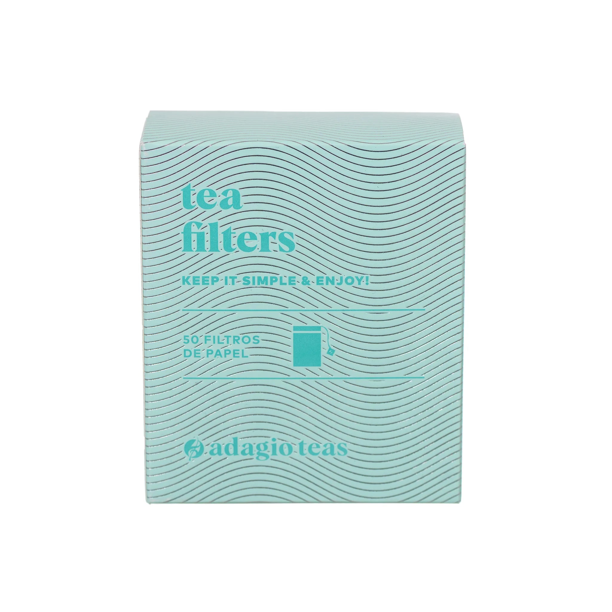 FILTRO DE PAPEL TURQUESA 50 UND