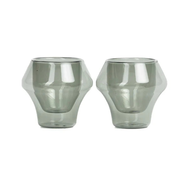 SET 2 TAZAS NOVA SMOKED 150 ML