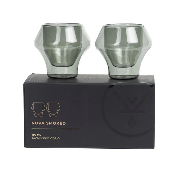 SET 2 TAZAS NOVA SMOKED 150 ML