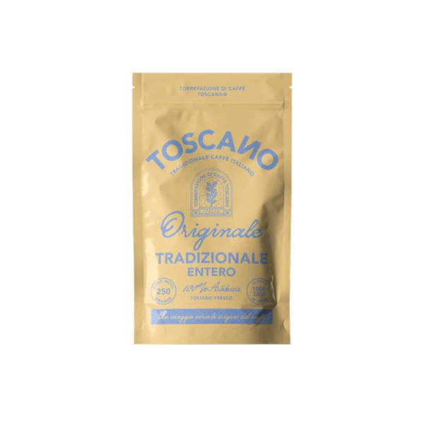 CAFÉ TOSCANO TRADIZIONALE 250 GR GRANO ENTERO