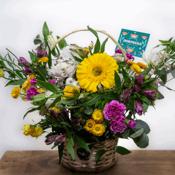 CANASTA FLORAL PREMIUM