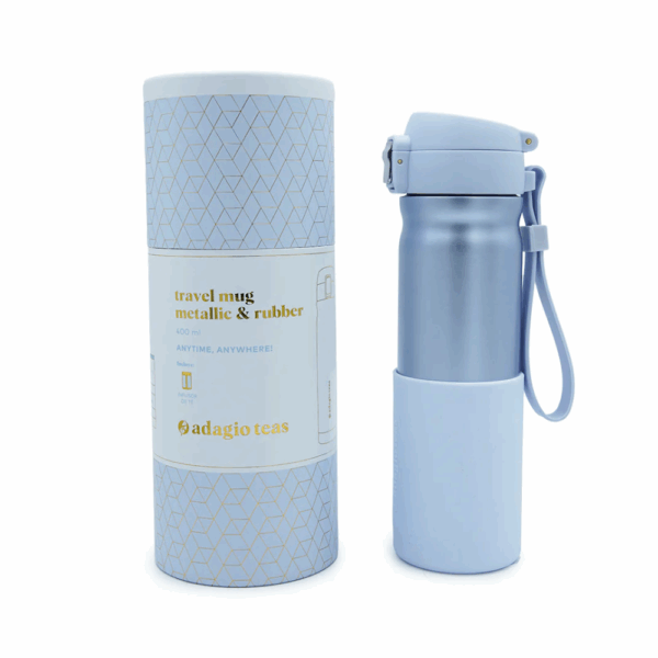 MUG METALICO CELESTE