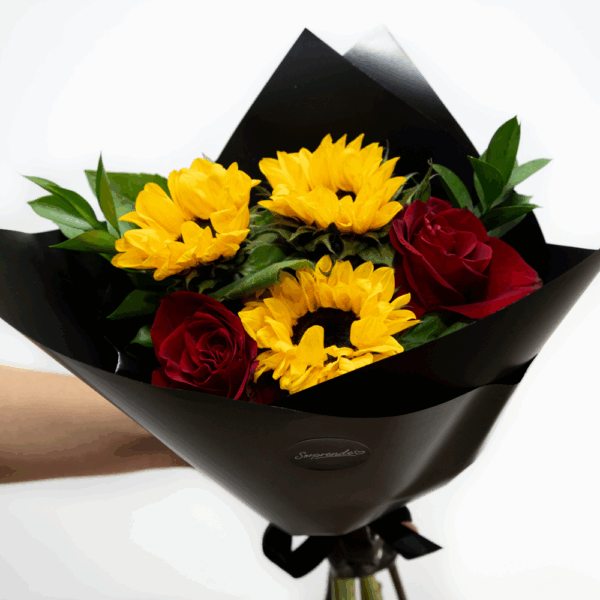 RAMO ROSAS Y GIRASOLES /5 VARAS