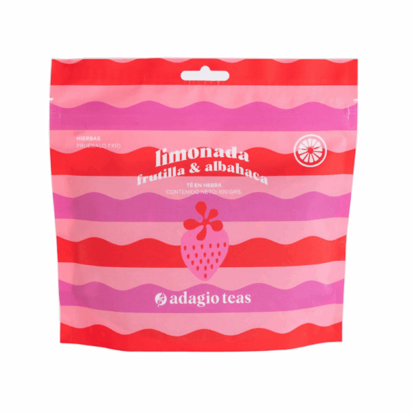 LIMONADA FRUTILLA ALBAHACA
