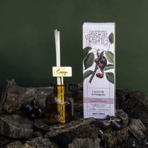 DIFUSOR VARILLA HUERTA ORGANICA CEREZAS DE LA PATAGONIA