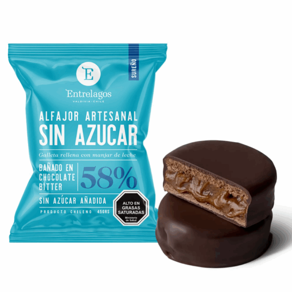 ALFAJOR SIN AZUC 58% UND