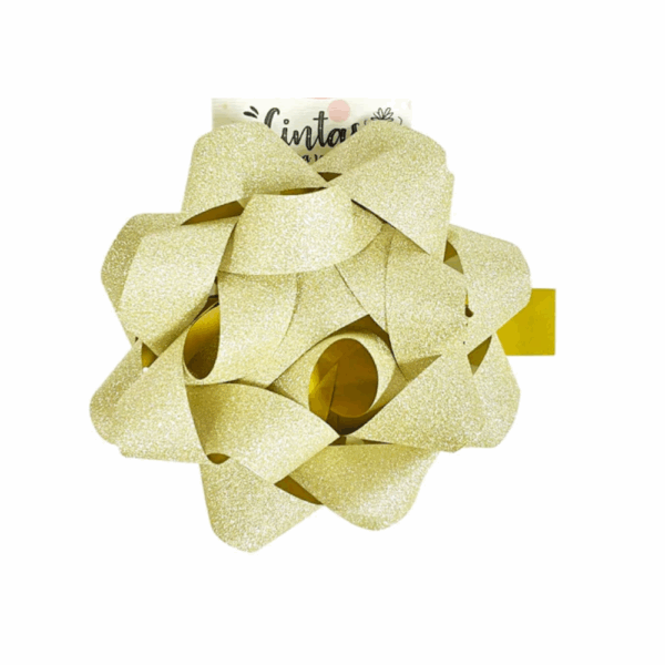 CINTA REGALO DORADO GLITTER