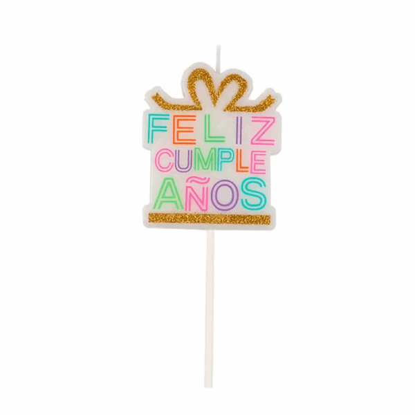 VELA CUMPLEAÑOS REGALO