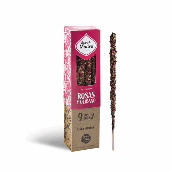 SAHUMERIO HERBAL ROSAS OLIBANO