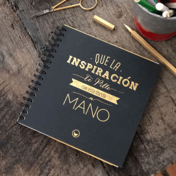 LIBRETA ANILLADA FOLIA INSPIRACION