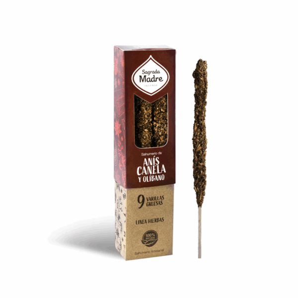 SAHUMERIO HERBAL ANIS CANELA Y OLIBANO