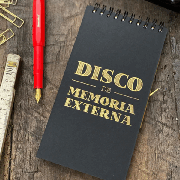 LIBRETA ANILLADA FOLIA DISCO DURO