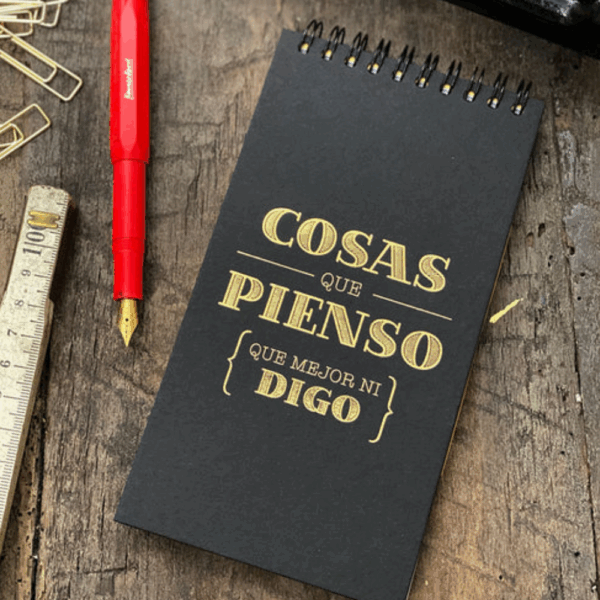 LIBRETA ANILLADA FOLIA COSAS QUE PIENSO