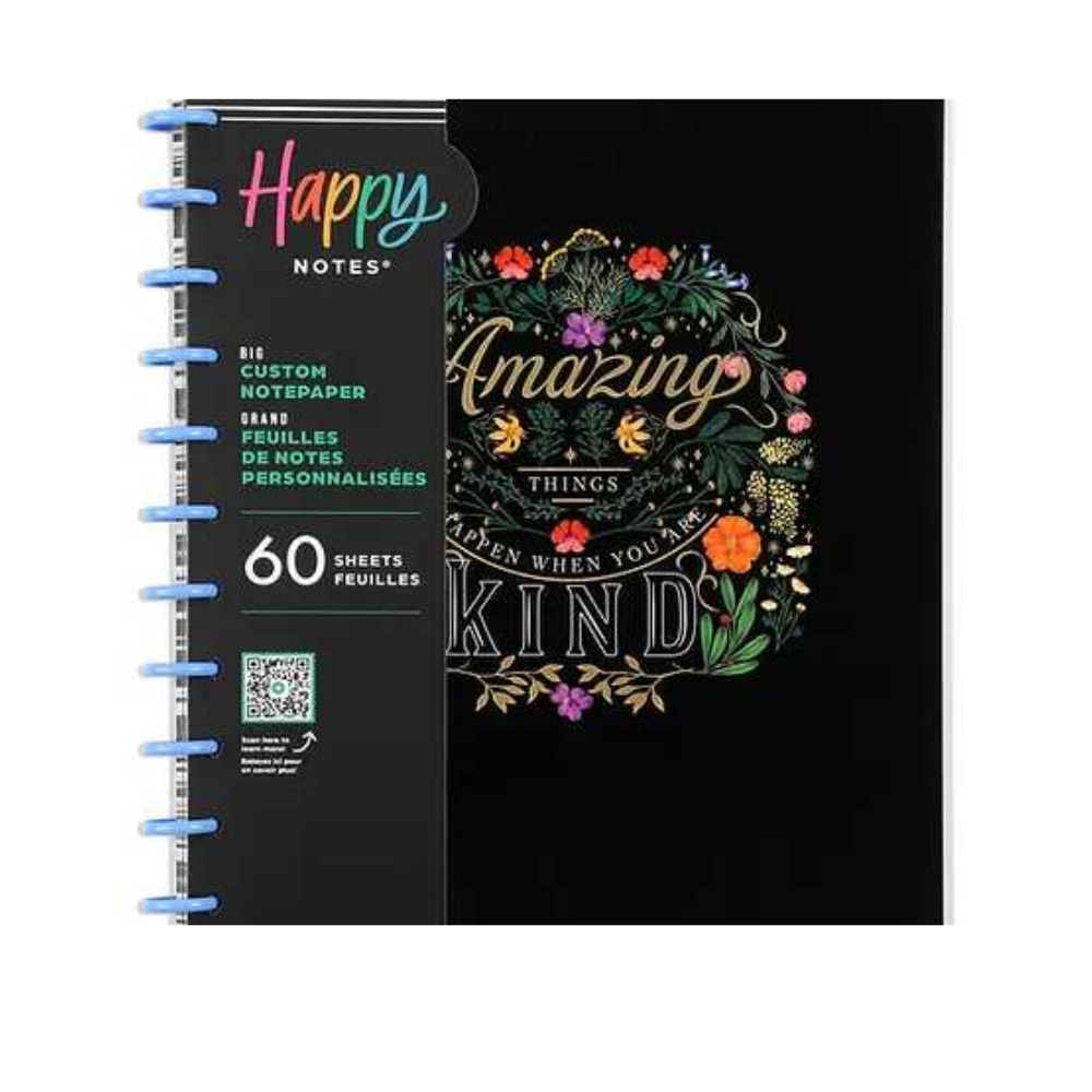 522 CUADERNO ANILLADO BIG MOODY BLOOMS - Imagen 1