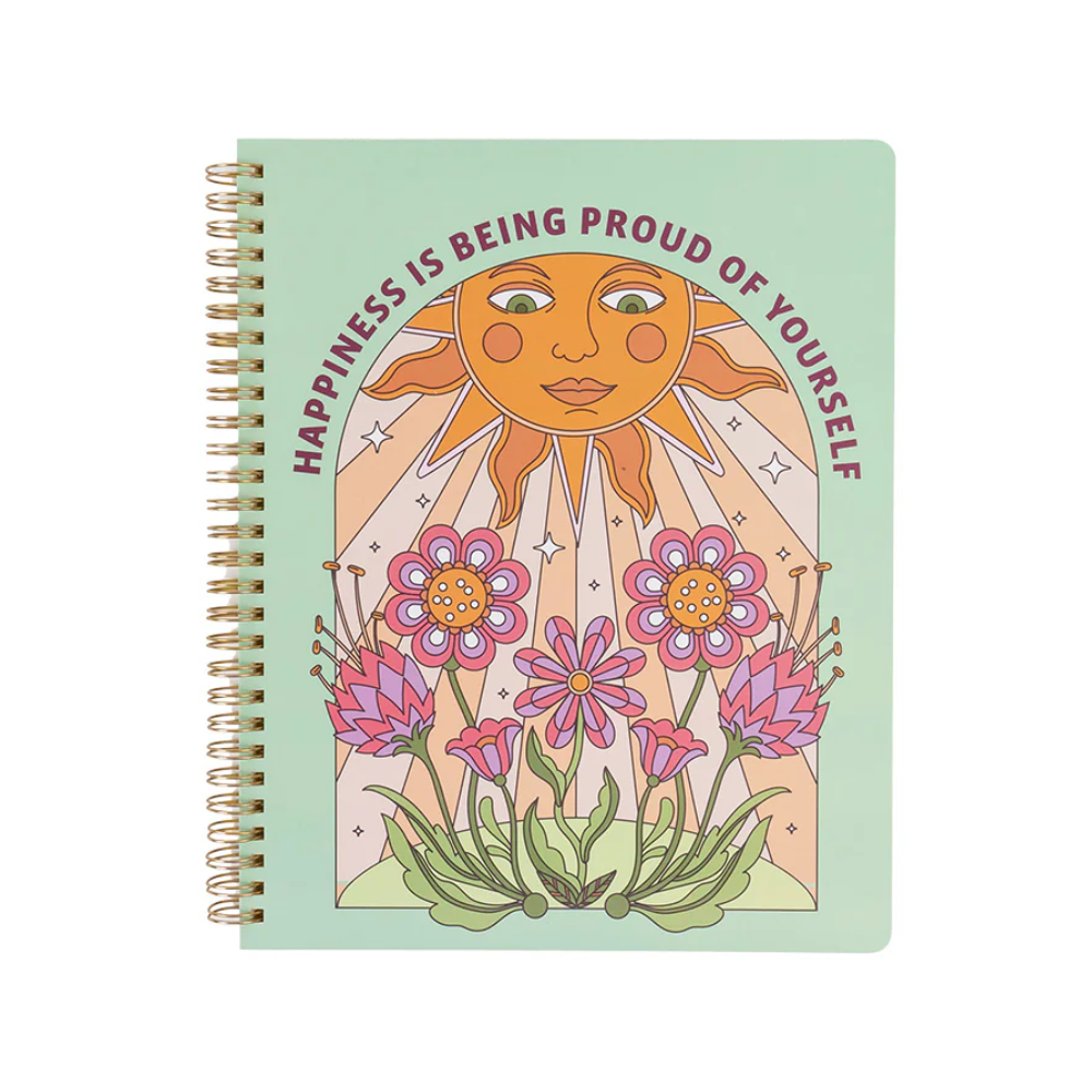 527 CUADERNO GRANDE HAPPINESS - Imagen 1