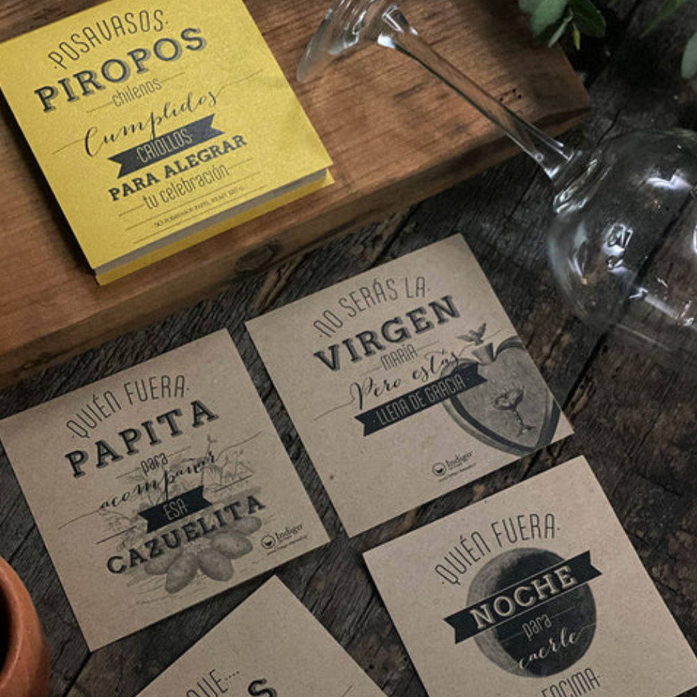 541 POSAVASO KRAFT PIROPOS 1 - Imagen 1