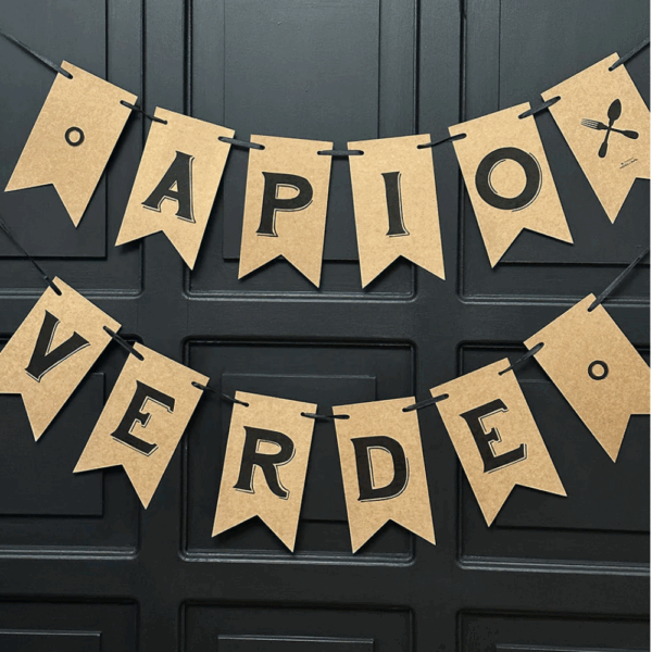 GUIRNALDA KRAFT APIO VERDE