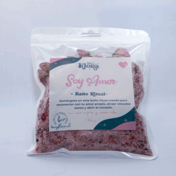SAL DE BAÑO SOY AMOR