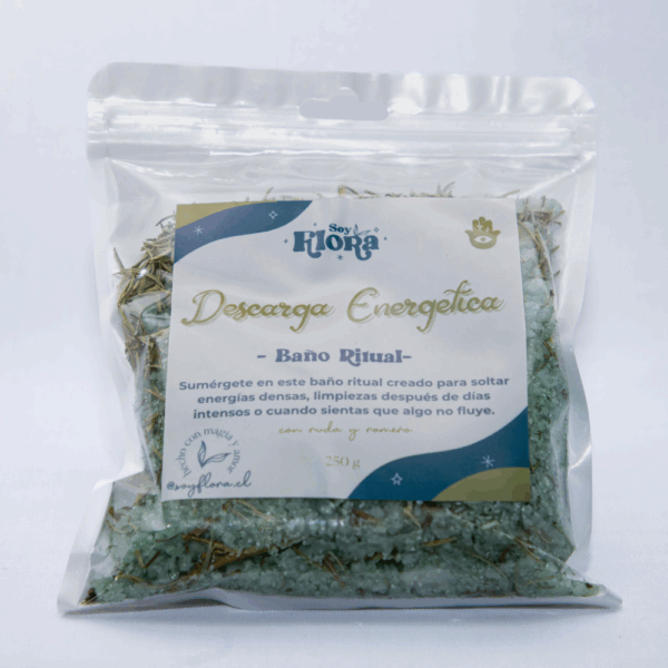 SAL DE BAÑO DESCARGA ENERGETICA