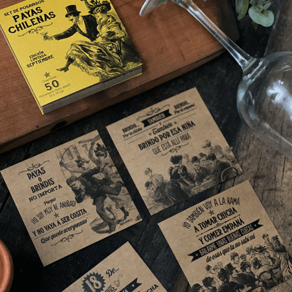 POSAVASO KRAFT PAYAS CHILENAS