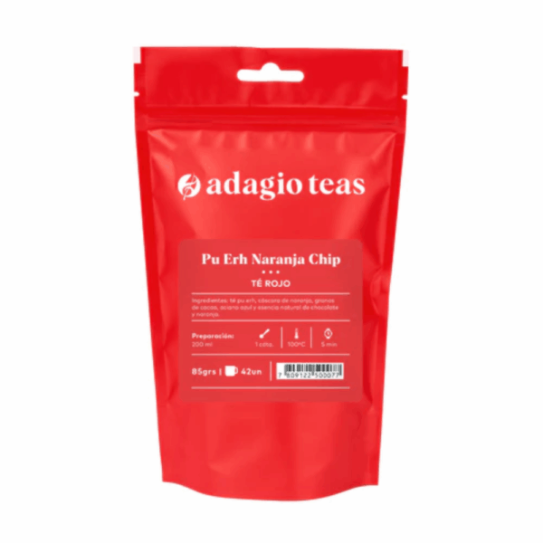 DOYPACK PU ERH NARANJA CHIP 85 GR
