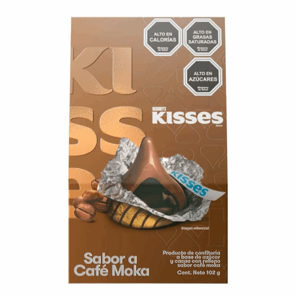 KISSES CAFÉ MOKA 102 GR