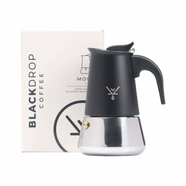 CAFETERA MOKA ITALIANA 2 TAZAS PLATA