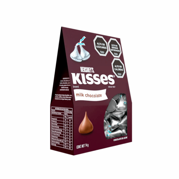 KISSES MILK CHOCOLATE 74 GR