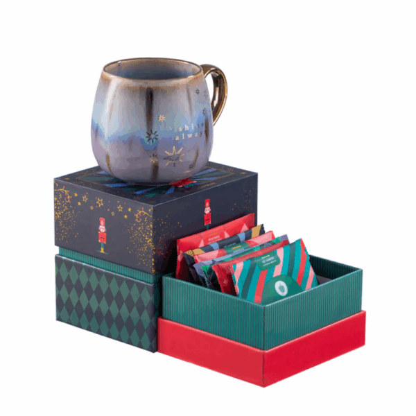 PACK NUTCRACKER NAVIDAD / TAZA CERAMICA + 7 TGEABAGS