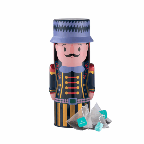 TIN NUTCRACKER EARL GREY BRAVO IDDY